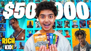 Meet The RICHEST Kid In The World FORTNITE [upl. by Moran585]