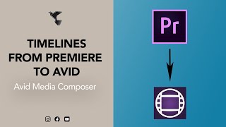 TIMELINES FROM PREMIERE TO AVID  TUTOTIPS AVID MEDIA COMPOSER [upl. by Enylodnewg]