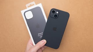 iPhone 13 Midnight Silicone Case Review Is It Worth It [upl. by Paluas]