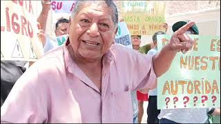 Salen los desagues en la Urbanizacion San Joaquin debido al vertimiento de las aguas de La Angostura [upl. by Hplodur]