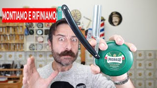 CONSIGLI PER IL NEOFITA  MONTARE IL SAPONE PRORASO VERDE  SEA CITRUS DOPOBARBA RASOIO MANO LIBERA [upl. by Cave]