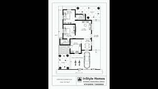 2 bedroom house design  two bedroom house design  low budget building plan  instyle homes [upl. by Rhynd]