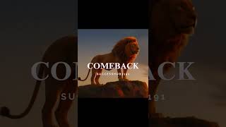 COMEBACK  MOTIVATIONAL VIDEO success motivationcomeback [upl. by Sadira]