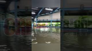 Presentation College in Chaguanas is currently under flood waters [upl. by Doownel]