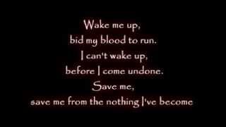 Linkin Park amp Evanescence  Wake Me Up Inside  Music Lyrics HD [upl. by Luisa321]