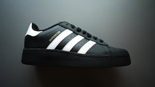 adidas｜アディダス｜SUPERSTAR XLG｜ Unboxing amp Review  IG9777 [upl. by Anigroeg]