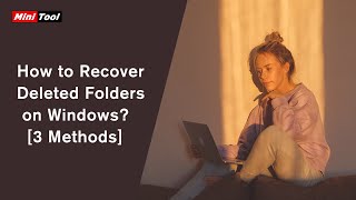 How to Recover Deleted Folders on Windows 3 Methods [upl. by Czarra]