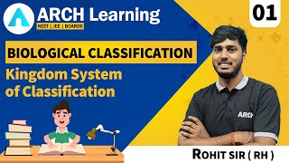 Biological Classification  Kingdom System of Classification Class 11 ARCH Learning NEET  RH Sir [upl. by Sema]