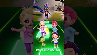 Bebefinn Zombie  Dame Tu Cosita Coffin Dance Song Cover Tiles hop shorts [upl. by Neenaej]