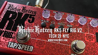 Tech 21 NYC Richie Kotzen Signature RK5 FlyRig v2 [upl. by Feeley679]