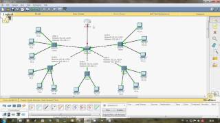 Configure VLAN on Router and Switch Manageable Cisco using Packet Tracer Simulator [upl. by Tertius]