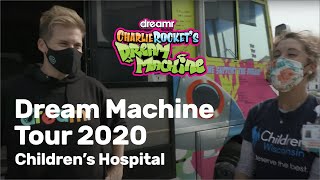 Charlie Rocket visits Childrens Hospital to share his story  Dream Machine Tour 2020 [upl. by Stelmach]