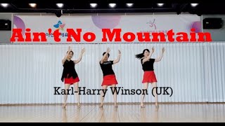 Aint No Mountain Linedance demo Beginner ARADONG linedance [upl. by Durward526]