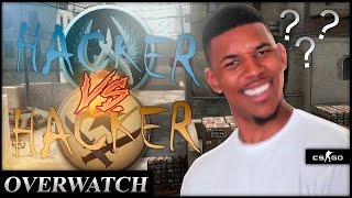 CSGO OVERWATCH HACKER VS HACKER WTF [upl. by Kristian969]