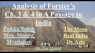 Discussion and analysis of ch 3 and 4 from Forsters A Passage to India [upl. by Ayahsey]