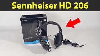 Auscultadores Sennheiser HD 206 – Características dos auscultadores e tudo o que vêm na caixa 🇵🇹 [upl. by Connolly]