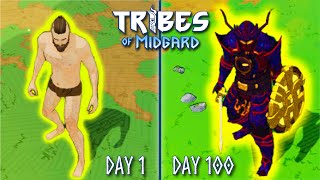 I Played 100 Days of Tribes of Midgard [upl. by Tito]