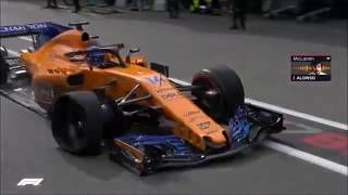 F1 2018 Azerbaijen Fernando Alonso Pit In same as HAYATO [upl. by Yenobe]