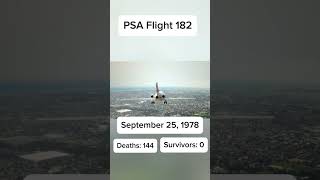 PSA FLIGHT 182 Crash shorts planecrash [upl. by Seidler]