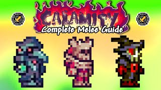 COMPLETE Melee Progression Guide for Calamity 20 Terraria 14 [upl. by Elena]