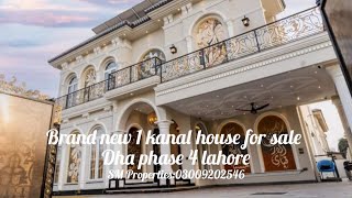 1 kanal house for sale in dha phase 4 lahoreSM PropertiesReal Estate03009202546 [upl. by Yelrah]