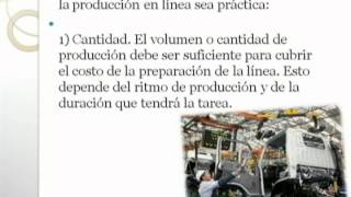 CONCEPTOS BASICOS DEL BALANCEO DE LA LINEA DE ENSAMBLE [upl. by Brock]