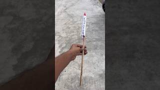 I made ROCKET🚀 at HOME experiment diycrackerstesting shorts viralvideo funny india trending [upl. by Gudrin]