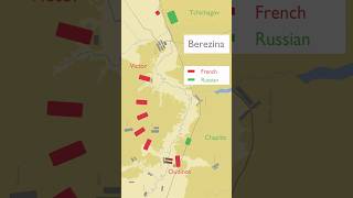 Battle of the Berezina  Napoleon  Animation epicbattlesnapoleonic napoleonicwars napoleonicera [upl. by Wallach]