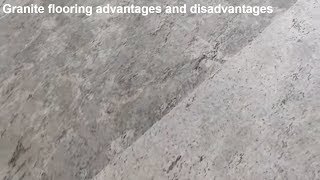 Granite flooring  Advantages  Disadvantages  Price [upl. by Airdnaid]