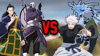 Who Would Win Kakashi and Gojo VS Obito and Geto [upl. by Notreb715]