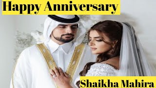 Shaikha Mahirahappy anniversary princess sheikhà Mahira and fazzalovely poemromantic [upl. by Sachsse]