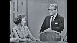 Password Primetime June 24 1963 First episode taped after Betty amp Allens Honeymoon [upl. by Quita283]