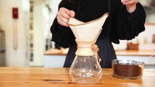 CoffeeSock Chemex 613 Cup How To [upl. by Cordelia]