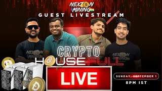 🔴 CRYPTO MINING HOUSEFULL 🚀 Crypto Mining India Crypto bitcoin bitcoinmining cryptomining asics [upl. by Airdnaxila]