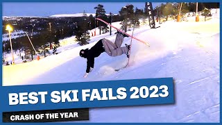 BEST SKI FAILS 2023  Crash of the Year [upl. by Griff523]