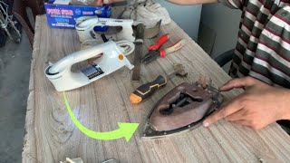 How to replace iron body  how to change electric iron handle amp wire at home [upl. by Grenville]