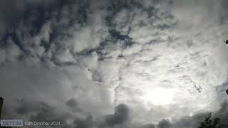 Daytime Sky Time Lapse 10th October 2024 [upl. by Florina]