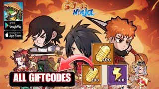 Go Go Ninja amp Free 6 Giftcodes  How to Redeem  Go Go Ninja All 6 Codes [upl. by Vareck]