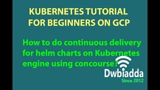 How to do continuous delivery for helm charts on kubernetes using concourse  kubernetes tutorial [upl. by Ahseinat]