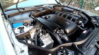 W211 Mercedes E220 CDI Engine Running [upl. by Isabel]