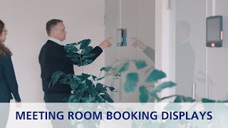 Meeting Room Booking Displays  Create confirm amp change meetings directly on the display [upl. by Aker]