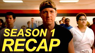 Cobra Kai Season 1 Ultimate Recap [upl. by Nnylrefinnej]