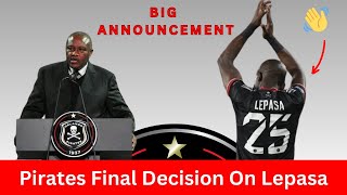 Pirates Final Decision On Lepasas Future [upl. by Adrien]