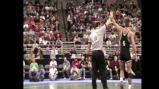 Binghamtons Lister pins Penn State wrestler at 2010 NCAA Championship [upl. by Legnaesoj444]