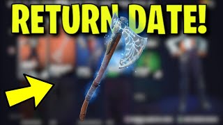 LEVIATHAN AXE RETURN DATE in FORTNITE ITEM SHOP Leviathan Axe Pickaxe Returning 2023 OG [upl. by Auqinat]