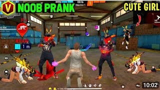 NOOB PRANK 😂 Revenge Impossible Headshot Gameplay Lone Wolf Free Fire🔥viralvideofreefirenoobprank [upl. by Kcirrez]