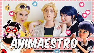 Cosplayers React to Miraculous Ladybug  Animaestro 🎬 [upl. by Nob]