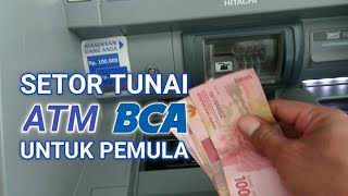 Cara Setor Tunai di ATM BCA [upl. by Ainsworth]