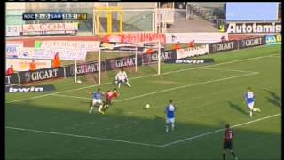 Nocerina 42 Sampdoria 29102011 Highlights amp Goals HD [upl. by Nnaharas]