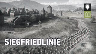 Geschichte der Karte Siegfriedlinie World of Tanks Deutsch [upl. by Kristina333]